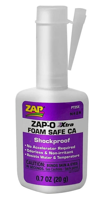 ZAP-O Xtra Foam Safe CA 20-gram Bottle - PAAPT-25X