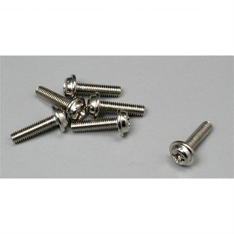 Traxxas Washer Head Machine Screws 3X12mm N Hawk (6) - 3186