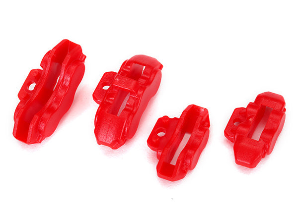 Traxxas Brake Calipers Front & Rear Red (2) - 8367