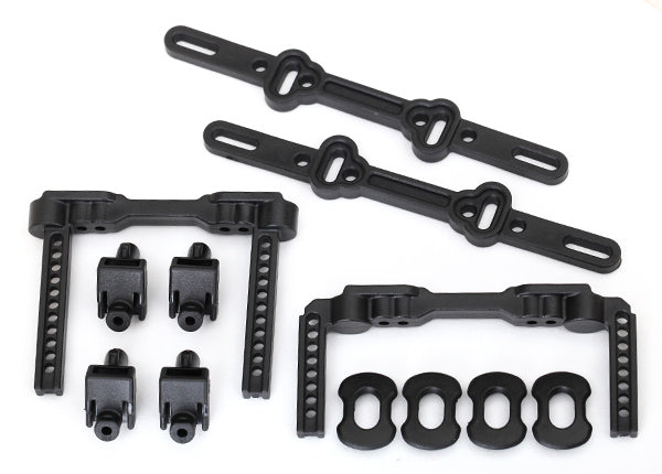 Traxxas Body Mounts Front & Rear with Body Mount Posts & Sliders - 8316