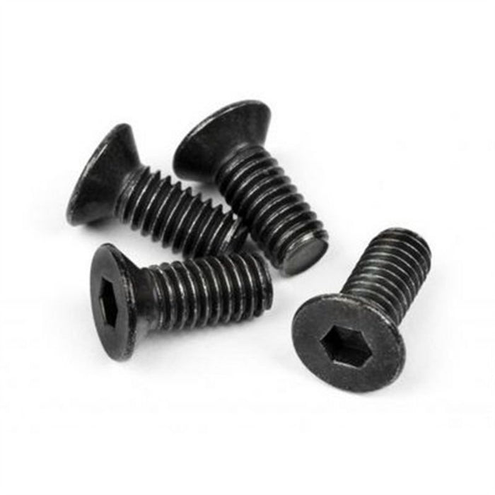HPI 4x10mm Thin Flat Head Screw (4) HPIZ307