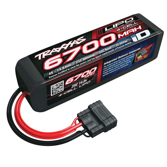 Traxxas 4S 6700mAh LiPo Battery  - 2890X