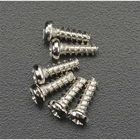 Traxxas Round Head Self Tapping Screw 2X6mm Revo (6) - 2674