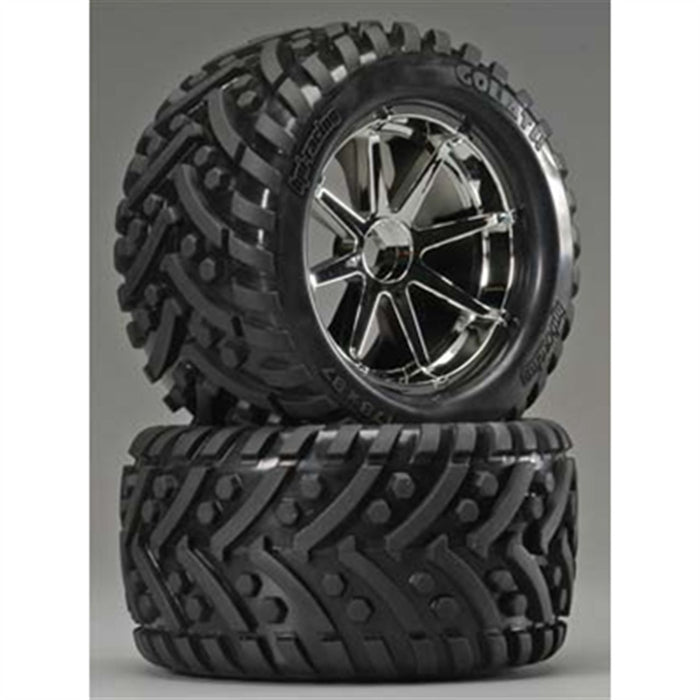 HPI Two Mounted Goliath Tire Blast Wheel HPI4727