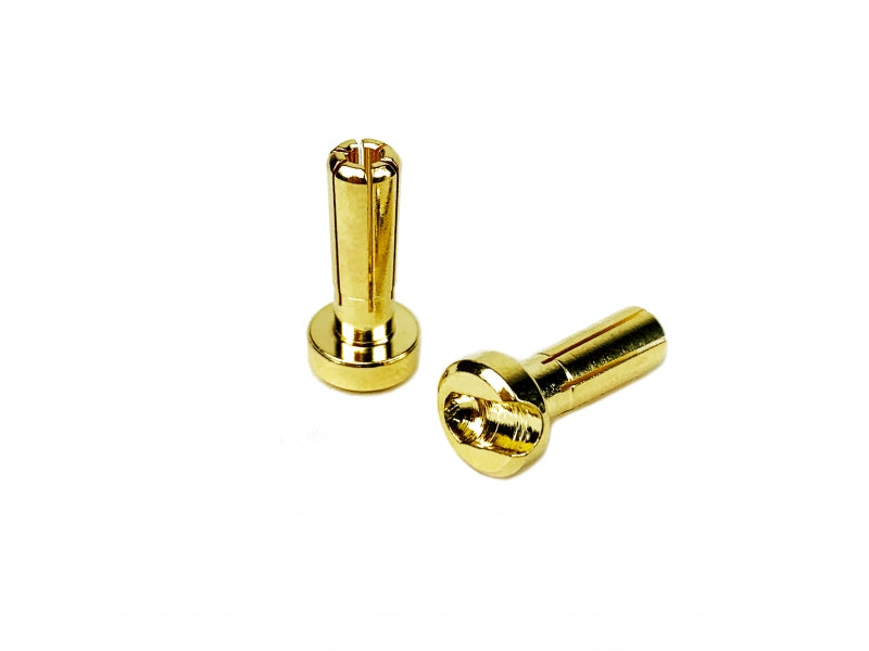 1UP Racing LowPro Bullet Plugs - 4mm - Pair - 1UP190401