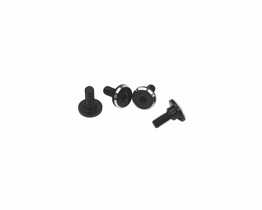 1UP Racing Servo Mounting Screws 4.2mm Neck M3x6mm Thread (4) - 1UP80202