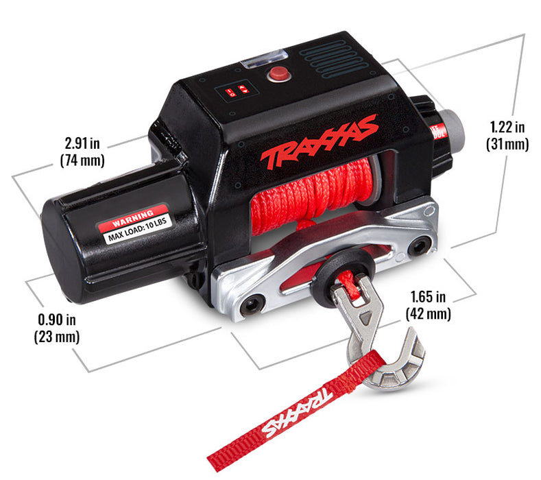 Traxxas Pro Scale Remote Operated Winch for TRX-4 and TRX-6 - 8855