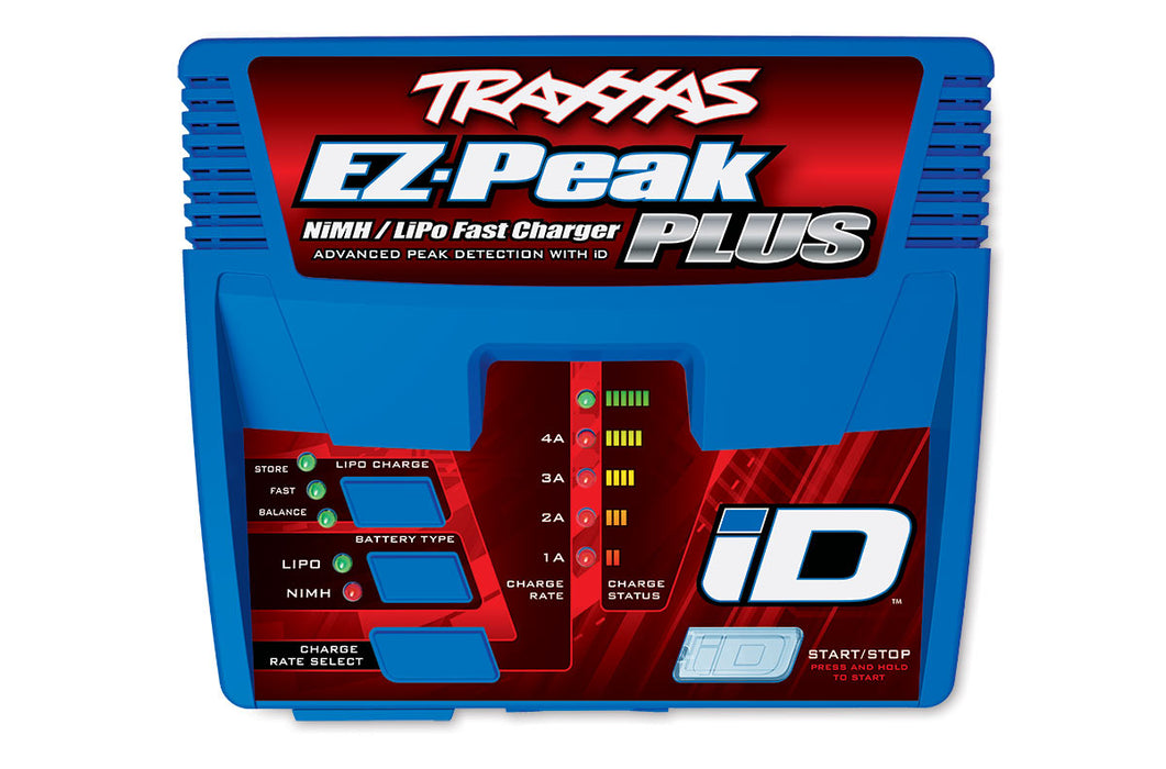 Traxxas EZ Peak Plus 4amp Charger iD Auto Battery Identification - 2970
