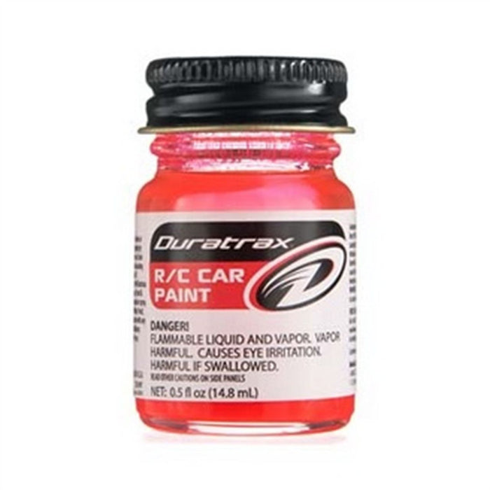 DuraTrax Polycarbonate Paint Fluorescent Red .5oz PC77