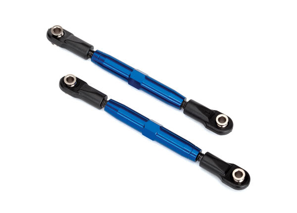 Traxxas 73mm TUBES Blue-Anodized 7075-T6 Aluminum Rear Camber Links (2) - 3644X
