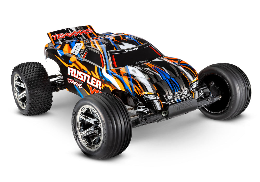 Traxxas Rustler VXL Brushless 1/10 RTR 2WD Stadium Truck w/ Magnum 272R Transmission (Orange)