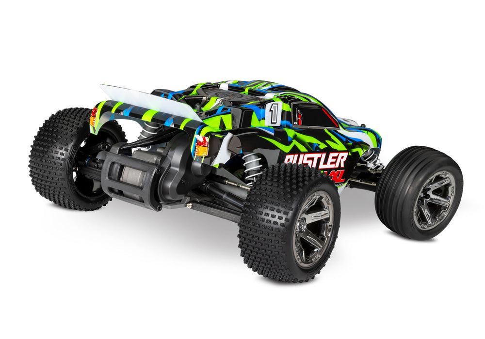 Traxxas Rustler VXL Brushless 1/10 RTR 2WD Stadium Truck w/ Magnum 272R Transmission (Green)