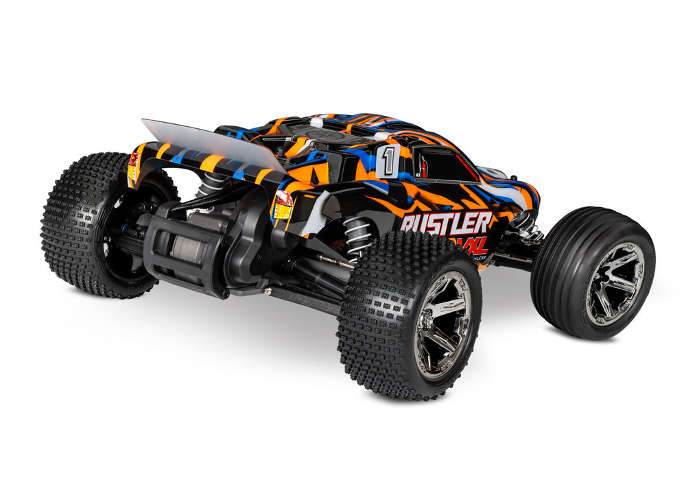 Traxxas Rustler VXL Brushless 1/10 RTR 2WD Stadium Truck w/ Magnum 272R Transmission (Orange)