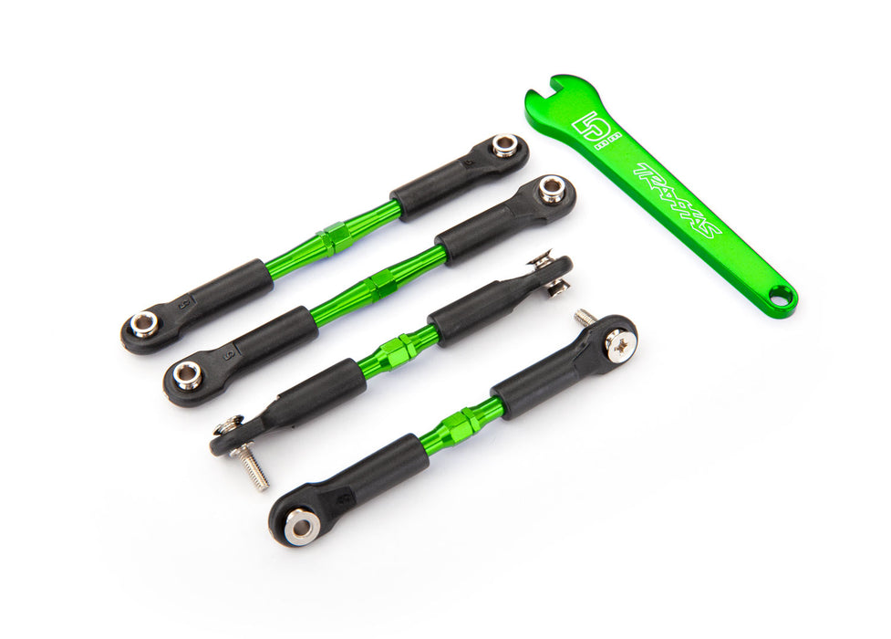 Traxxas Aluminum Turnbuckle Set Green Rustler/Stampede - 3741G