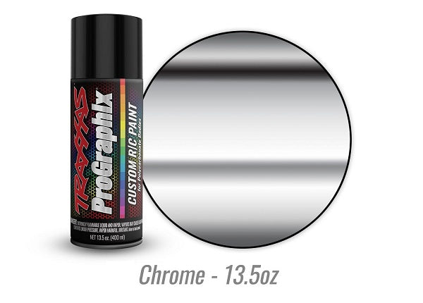 Traxxas ProGraphix R/C Polycarbonate Body Paint, Mirror Chrome (13.5oz) - 5046X