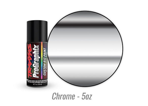 Traxxas ProGraphix R/C Polycarbonate Body Paint, Mirror Chrome (5oz) - 5046