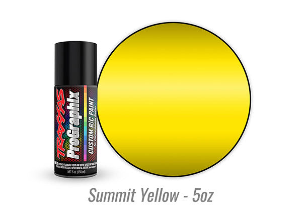 Traxxas ProGraphix R/C Polycarbonate Body Paint, Summit Yellow (5oz) - 5053