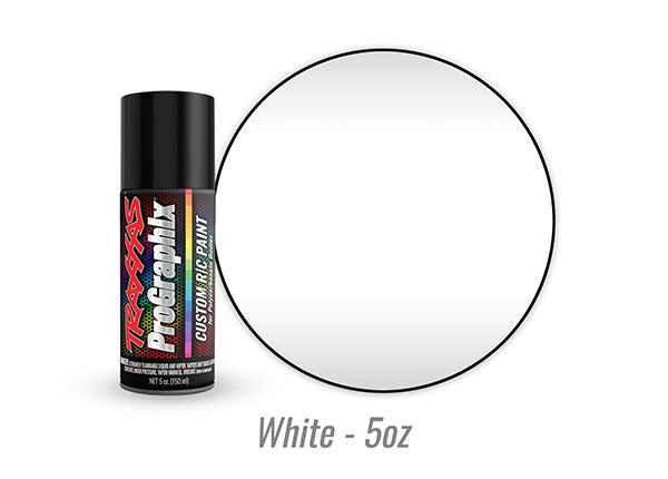 Traxxas ProGraphix R/C Polycarbonate Body Paint, White (5oz) - 5056