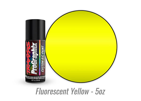 Traxxas ProGraphix R/C Polycarbonate Body Paint, Fluorescent Yellow (5oz) - 5063