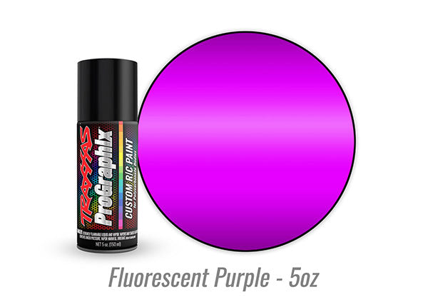 Traxxas ProGraphix R/C Polycarbonate Body Paint, Fluorescent Purple (5oz) - 5066