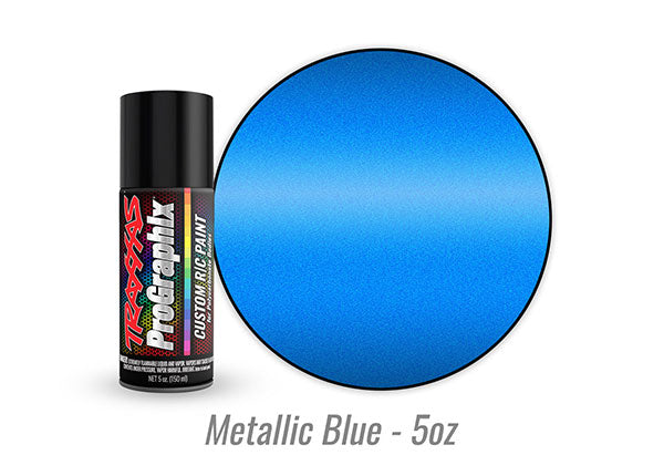 Traxxas ProGraphix R/C Polycarbonate Body Paint, Metallic Alpine Blue (5oz) - 5074