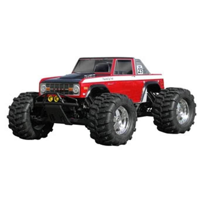 HPI Savage T E-Maxx '73 Ford Bronco Clear 1/8 Monster Truck Body HPI7179