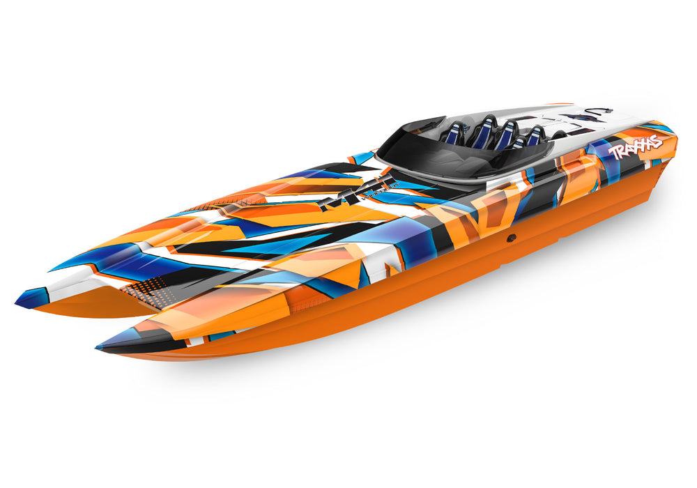 Traxxas DCB M41 Widebody Catamaran RTR Orange - 57046-4-ORNGR