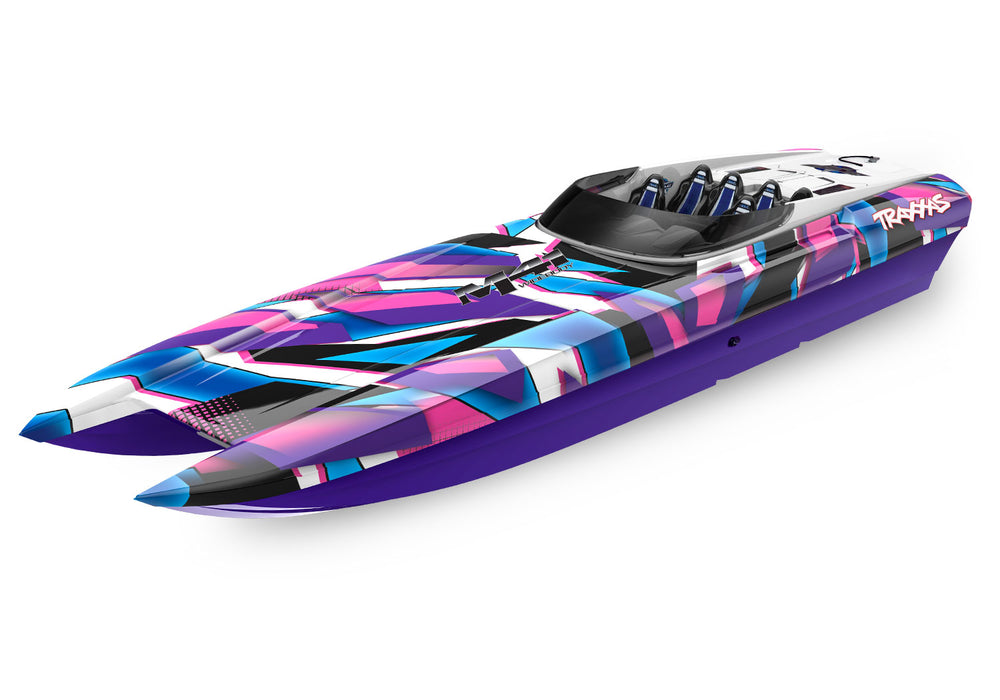 Traxxas DCB M41 Widebody Catamaran RTR Purple - 57046-4-PRPL