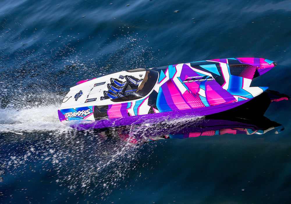 Traxxas DCB M41 Widebody Catamaran RTR Purple - 57046-4-PRPL