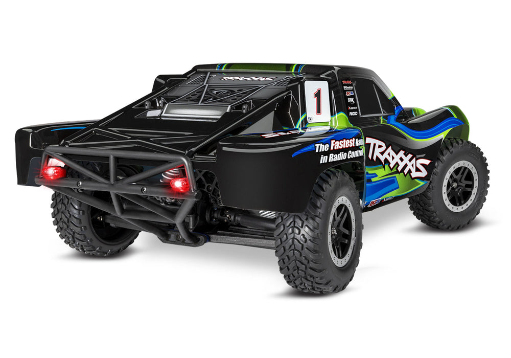 Traxxas Slash 4x4 1/10 RTR Short Course Truck w/ Lights & Battery & Charger (Green)