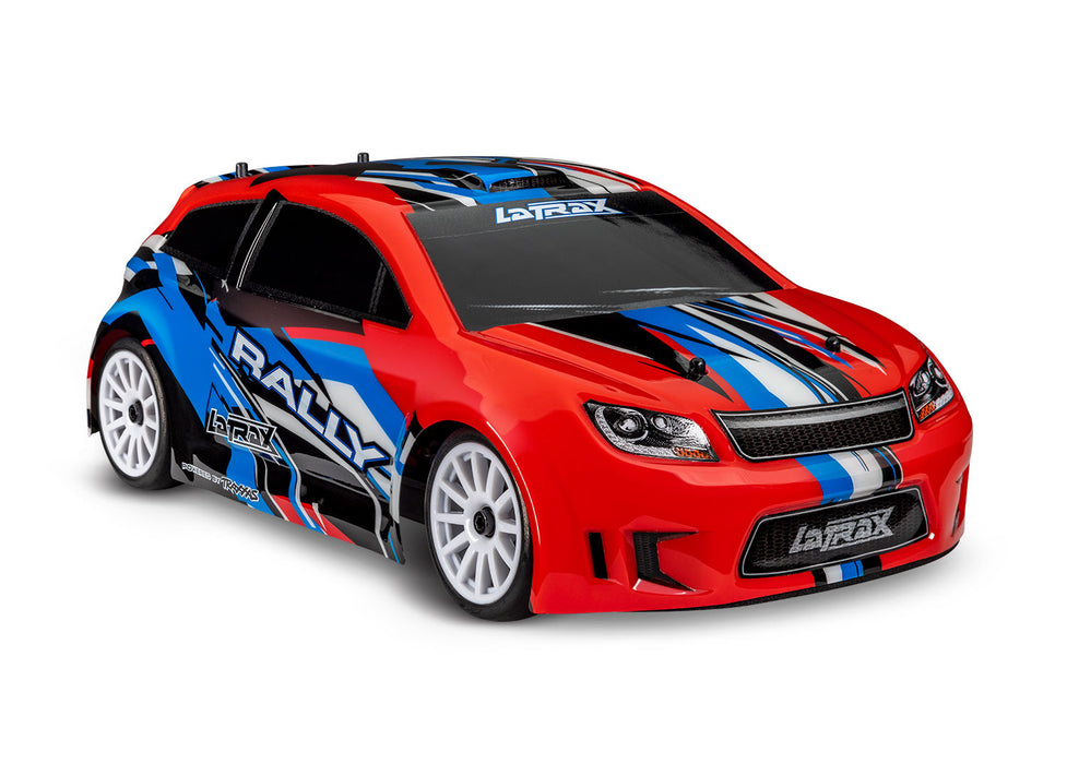 Traxxas 1/18 LaTrax Rally Waterproof RTR Red/Blue - 75054-5-REDX