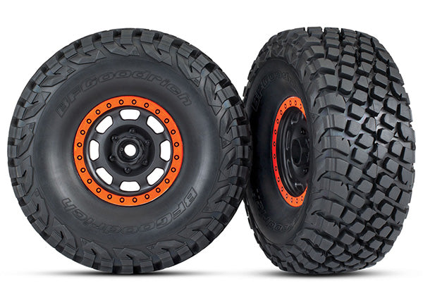 Traxxas Assembled BFGoodrich Tires/Desert Racer Wheels - 8472