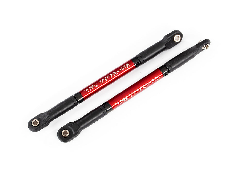 Traxxas Heavy Duty Red-Anodized Aluminum Push Rods (2) - 8619R