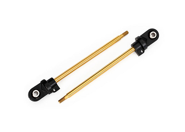 Traxxas TiN-coated GTX Shock Shafts with Rod Ends & Balls - 7763T
