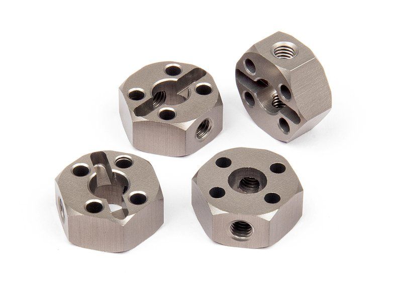 HPI Aluminum Locking Hex Wheel Hub 12mm (4) WR8 HPI108020