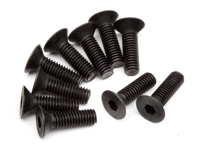 HPI Ten Flat Head Screw M3X10mm HPIZ083