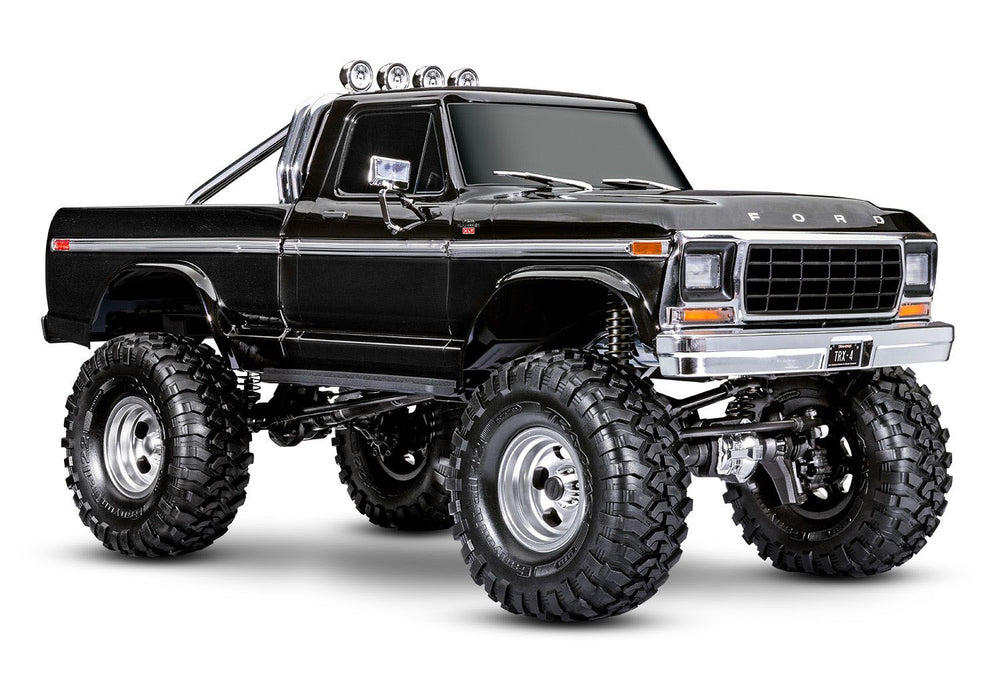 Traxxas TRX-4 1979 Ford F-150 High Trail Edition RTR 1/10 Scale and Trail Crawler (Black)