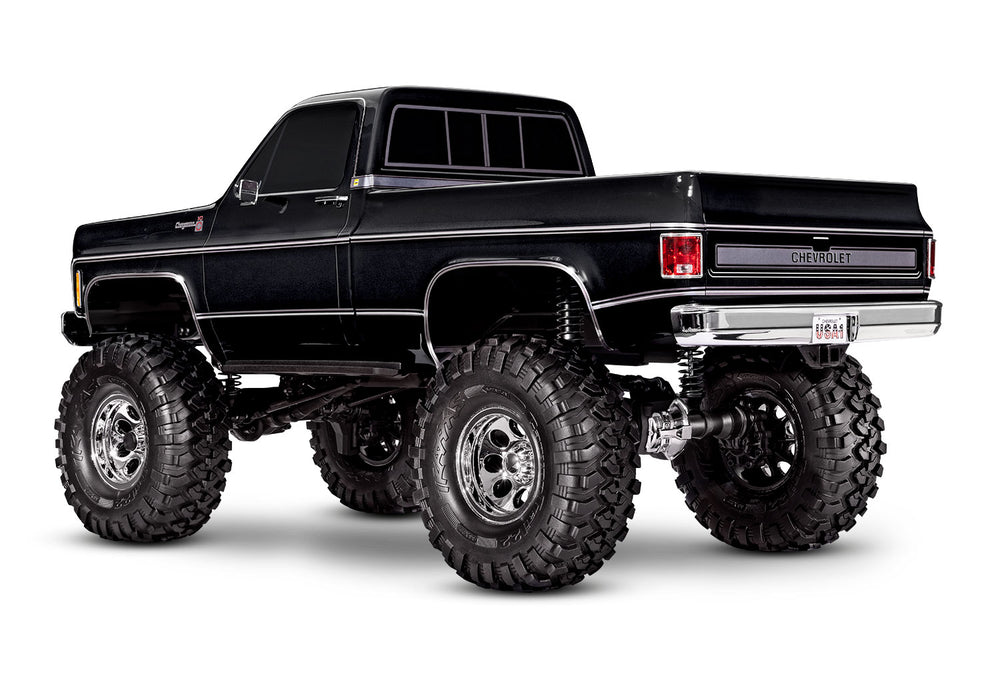 Traxxas TRX-4 Chevrolet K10 High Trail Edition RTR 1/10 Scale and Trail Crawler (Black) - 92056-4-BLK