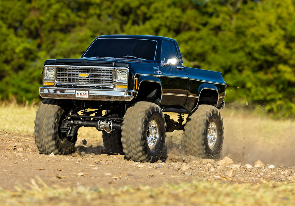 Traxxas TRX-4 Chevrolet K10 High Trail Edition RTR 1/10 Scale and Trail Crawler (Black) - 92056-4-BLK