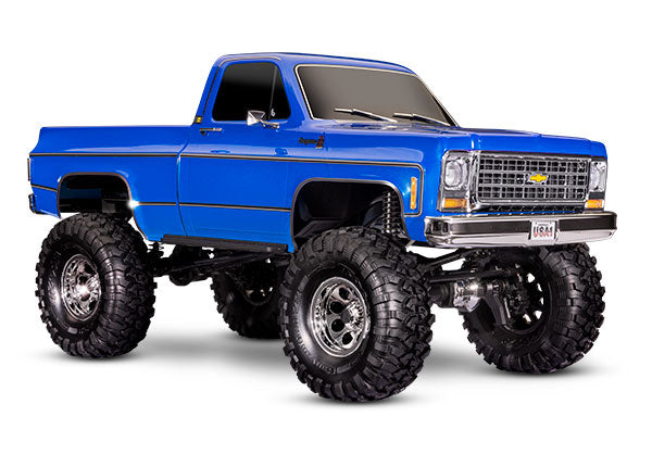 Traxxas TRX-4 Chevrolet K10 High Trail Edition RTR 1/10 Scale and Trail Crawler (Blue)