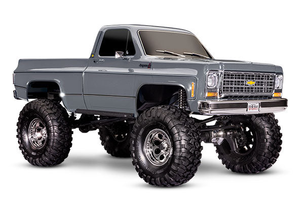 Traxxas TRX-4 Chevrolet K10 High Trail Edition RTR 1/10 Scale and Trail Crawler (Silver)