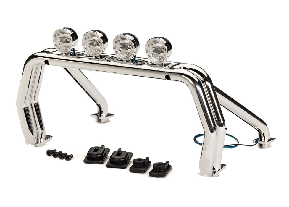 Traxxas TRX-4 Chevy K10 High Trail Roll Bar Assembly with Lights - 9262X