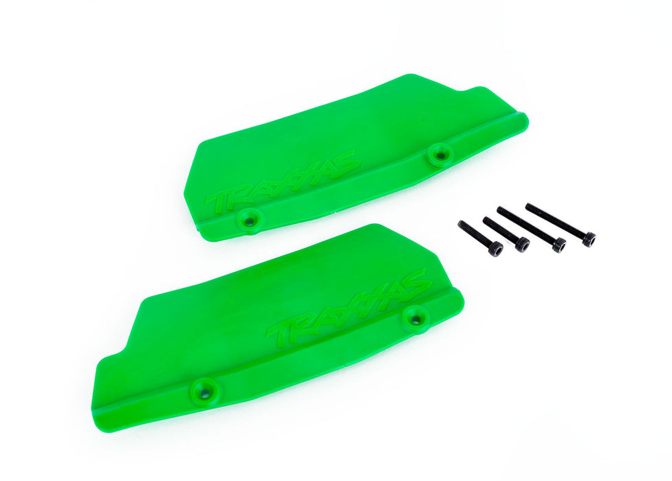 Traxxas Sledge Rear Mud Guards Green - 9519G