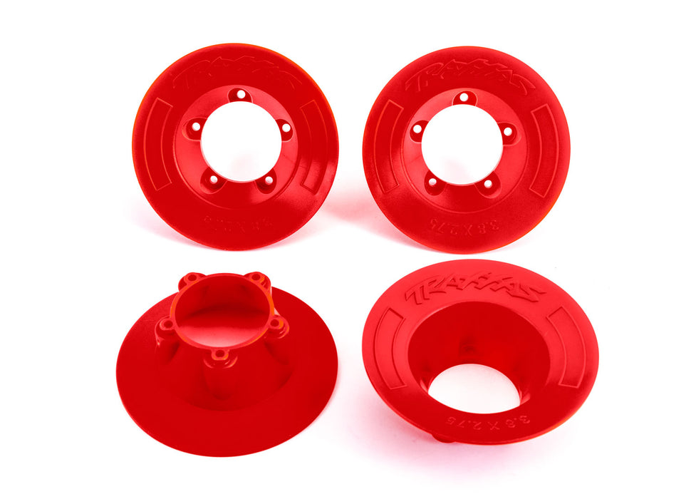 Traxxas Sledge Modular Wheel Covers (4) Red - 9569R
