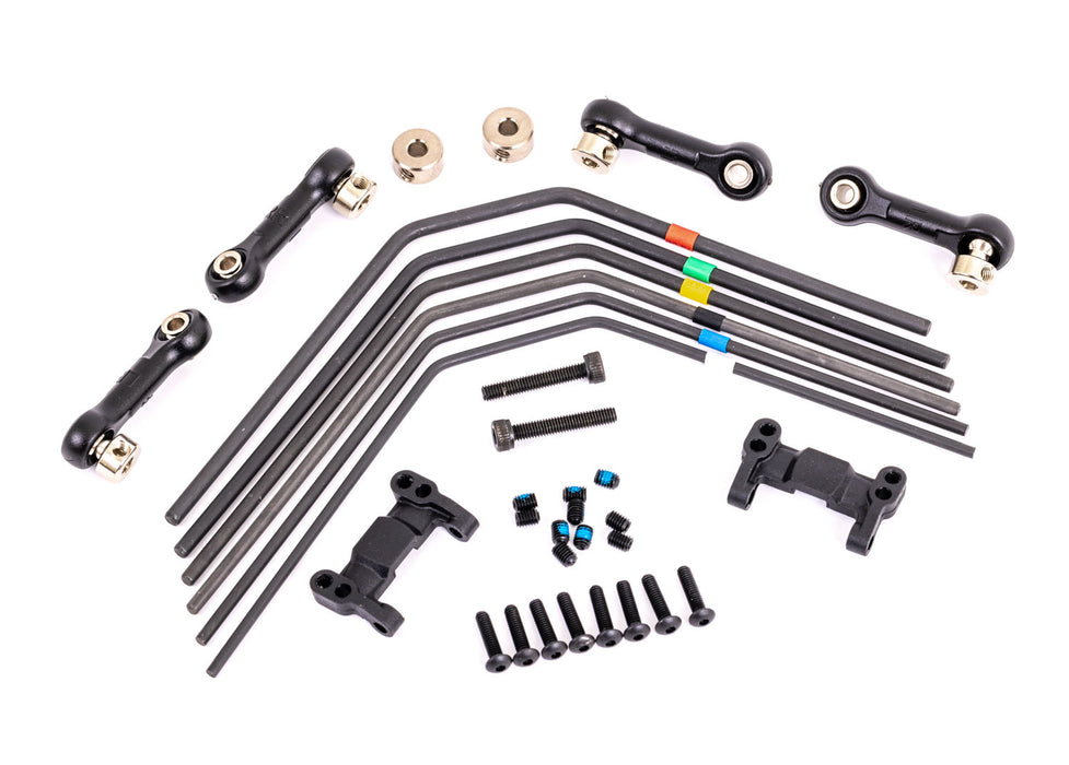 Traxxas Sledge Front and Rear Sway Bar Kit - 9595