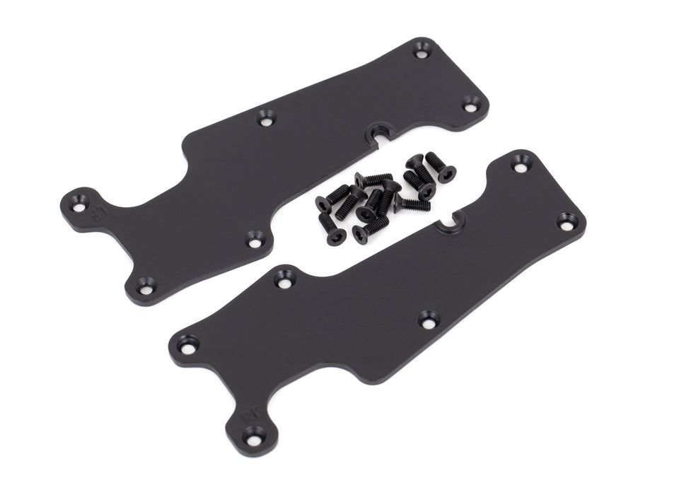 Traxxas Front Suspension Arm Covers (left/right) (black) - 9633