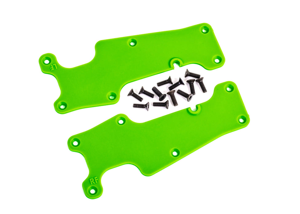 Traxxas Front Suspension Arm Covers (left/right) (green) - 9633G