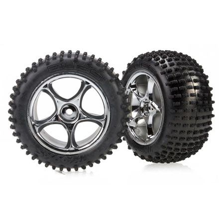 Traxxas Tires/Wheels Assembled - 2470R