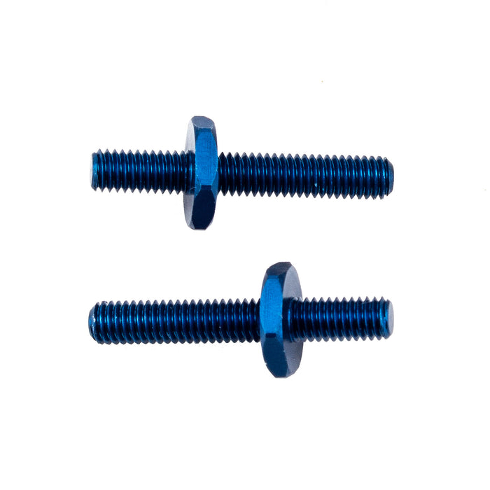 RC10B6.3 Factory Team Aluminum Battery Strap Shoulder Screw, Blue - ASC91905