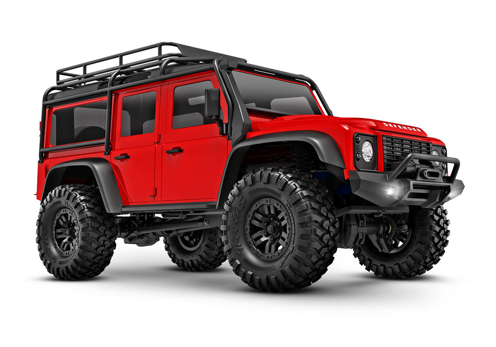 Traxxas TRX-4M 1/18 Scale RTR Land Rover Defender (Red) - 97054-1-RED
